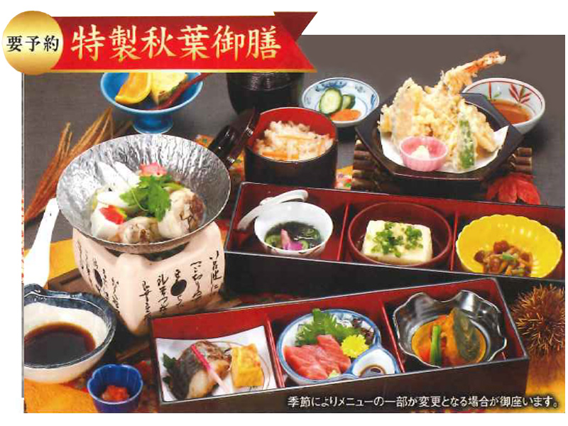 特製秋葉御膳